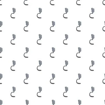 Prosthetic leg blade pattern for disability recovery theme Stock Illustration