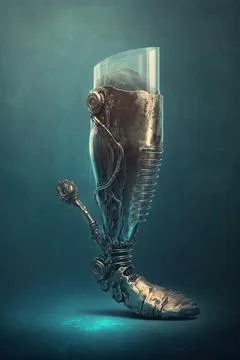 Prosthetic limb Stock Illustration