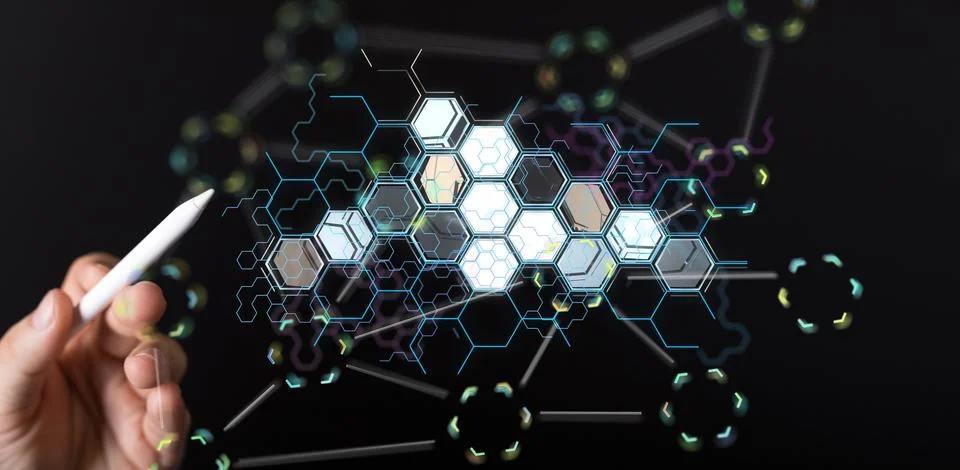 A Protect Cloud Information Data Concept. digital 3d 写真素材