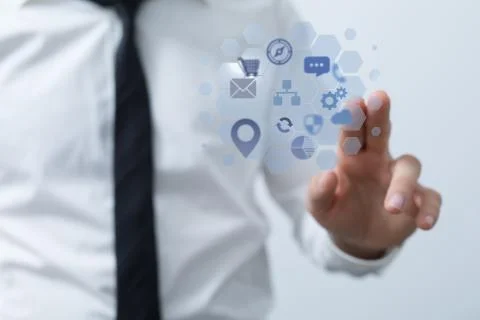 A Protect Cloud Information Data Concept.. 스톡 사진