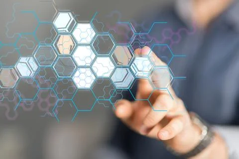 A Protect Cloud Information Data Concept.. Stock Photos