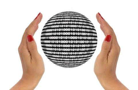 Protect data concept Stock Illustration