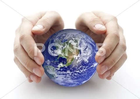 Protect the Earth Stock Illustrationen