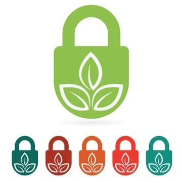 Protect environment web icon Illustrazione stock