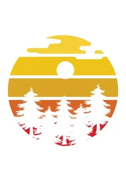 Protect The Forests Vector Design Stock Illustration