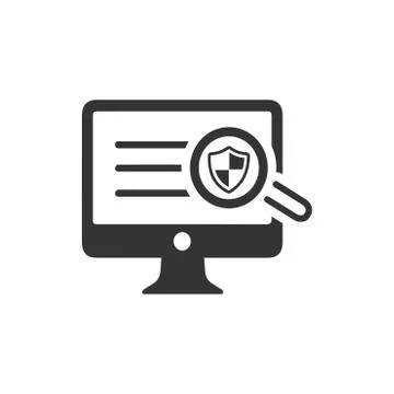 Protect Personal Data Icon Stock Illustration