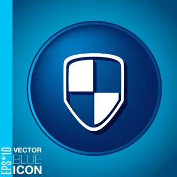 Protect shield icon Stock Illustration