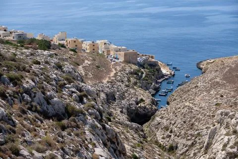 Protected inlet - Qrendi Stock Photos