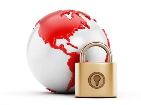 Protected world Stock Illustration