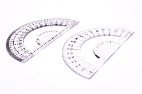 Protecter maths isolated on white background with selective focus Stock Photos
