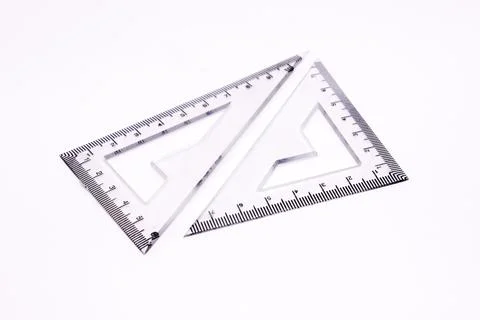 Protecter maths isolated on white background with selective focus Stock Photos