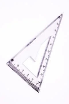 Protecter maths isolated on white background with selective focus Stock Photos