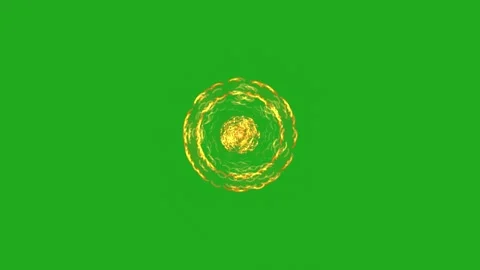 Protecting energy layers motion graphics with green screen background Stock Footage 247182183