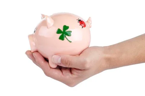Protecting money Stock Photos