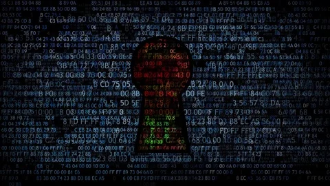 Protection of computer data. Request access code 스톡 동영상 80189277