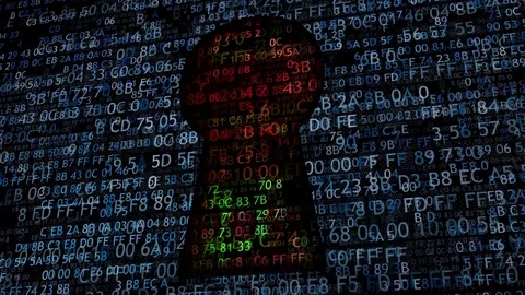 Protection of computer data. Request access code 스톡 동영상 80189568