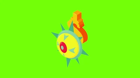 Protection concept icon animation Stock Footage 152575005