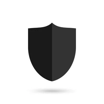 Protection icon. Universal interface element. Shield sign and symbol Stock Illustration