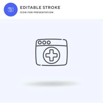 Protection icon vector, filled flat sign, solid pictogram isolated on white Stock Illustration