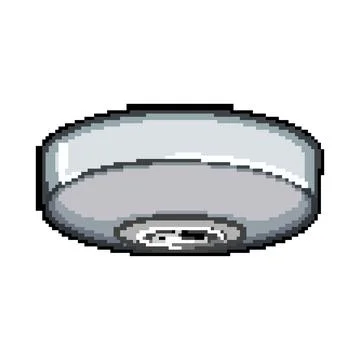 Protection ip camera pixel art vector illustration Stock Illustration