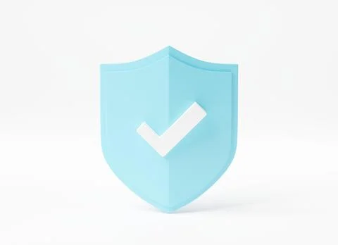 Protection padlock abstract shield security with lock data symbol icon Illustrazione stock