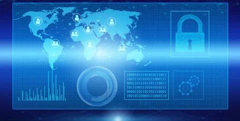 Protection of personal data using a neural network and artificial intelligenc Stock Photos