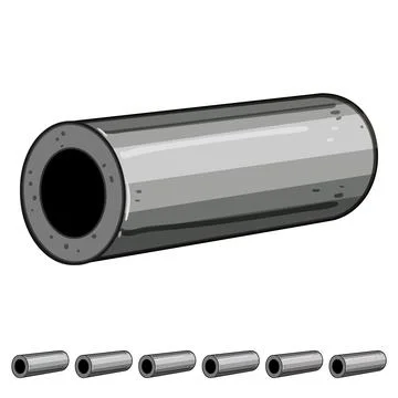 Protection pipe insulation cartoon vector graphic Stock Illustration