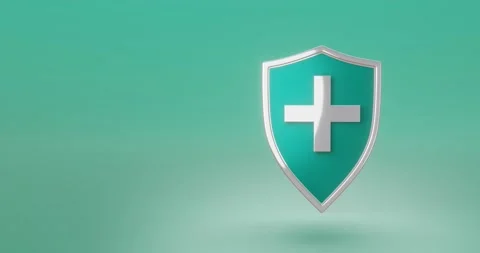 Protection safe shield or safety guard virus defense on secure. Stock Footage 154290810