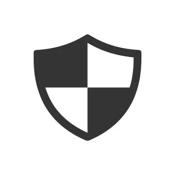 Protection shield icon Stock Illustration