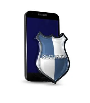 Protection smartphone Stock Illustration