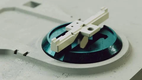 Protective case for delicate equipment. Open  the box. Stock Footage 275721771