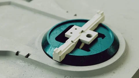 Protective case for delicate equipment. Open  the box. Stock Footage 275721805