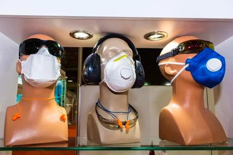 Protective Dust Mask Fotos Stock