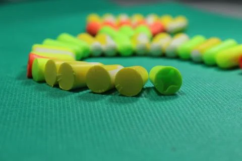 Protective ear plugs Stock Photos