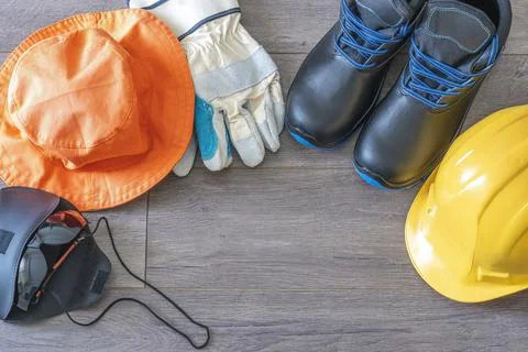 Protective equipment at work Stock-Fotos