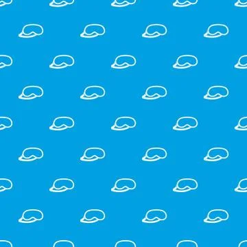 Protective eye mask for sleeping pattern seamless blue Stock Illustration