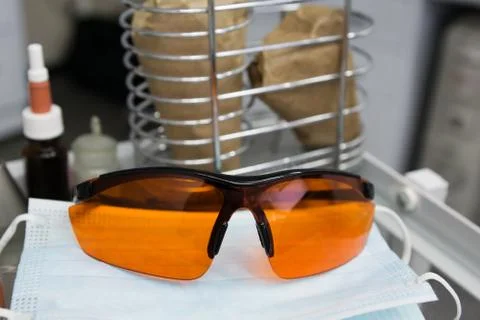 Protective glasses Stock Photos