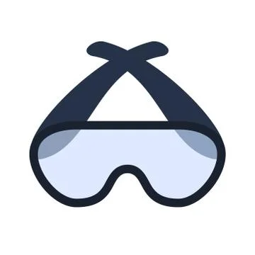 Protective glasses. Vector illustration. Stock Illustration