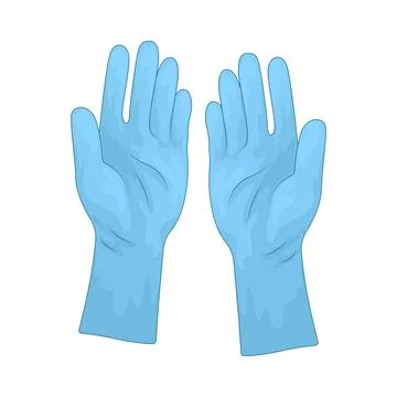 Protective Gloves illustration Stockillustratie