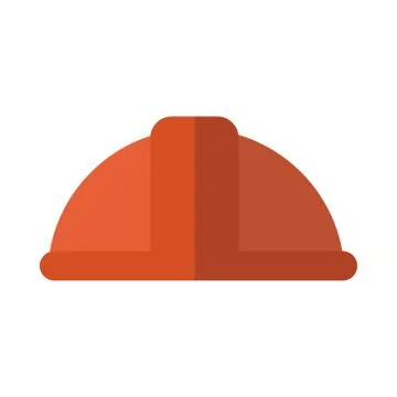Protective helmet on white background Stock Illustration
