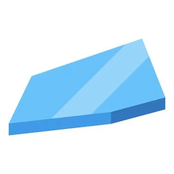 Protective laminated glass reflecting sunlight creating light blue gradient Ilustración de archivo