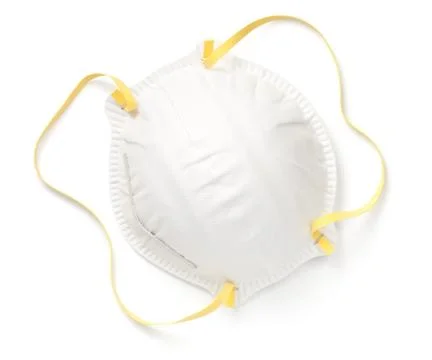 Protective Mask Isolated On White Background Stock Photos