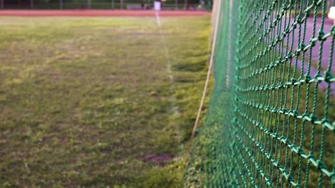 The protective net in the baseball field. Stock Footage 167297959