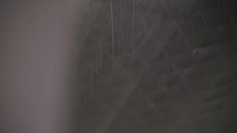 Protective Plastic Sheeting on Ceiling Before Painting Stock Footage 313498164