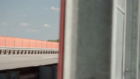 Protective shields on the track Stock Footage 135149324