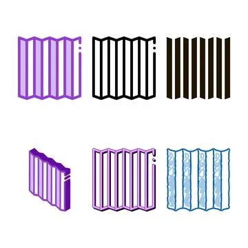 Protective variations sound cover icon vector outline Stock Illustration
