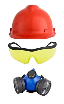 Protective work equipment Stock-Fotos
