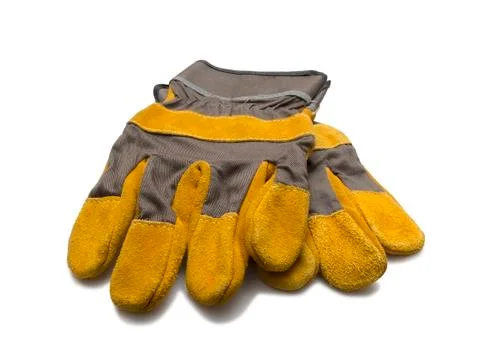 Protective work gloves Foto stock