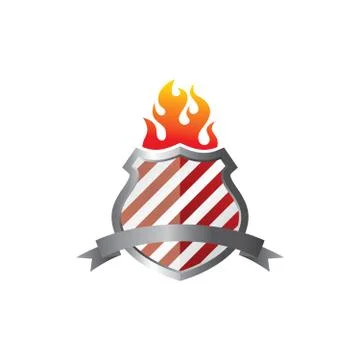 Protector shield Stock Illustration