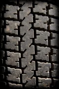 Protector on the tyre from the car as a background Stock Photos